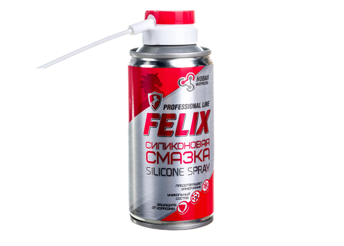 Силиконовая смазка FELIX, аэрозоль 210мл, Феликс