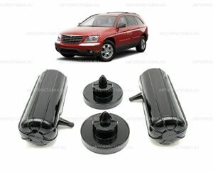 Пневмобаллоны в пружину Chrysler PACIFICA 2003-2008, задние с боковым клапаном