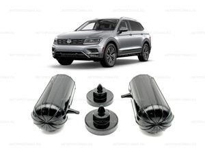 Пневмобаллоны в пружину Volkswagen Tiguan (II) 2016-наст.время, задние с боковым клапаном